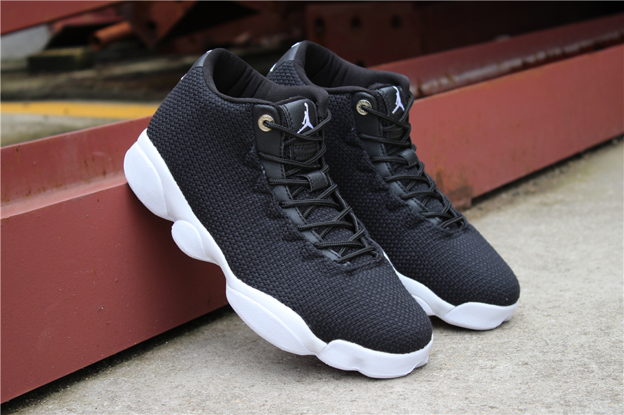 Men Air Jordan Future 13 Black White Shoes